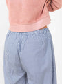 The Delos Pants Navy Stripe from Suzie Kondi at Couverture & The Garbstore
detail 