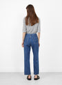 The Jordi Jeans Japanese Denim Kyaneos from Suzie Kondi at Couverture & The Garbstore
model back 