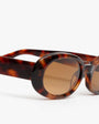 The Valentina Sunglasses from DMY Studios come in Havana at Couverture & The Garbstore
detail