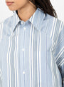 The Kimono Shirt Blue Multi from Meryll Rogge at Couverture and The Garbstore
model detail