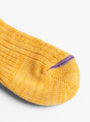 The Rib Organic Cotton Socks Yellow from Mauna Kea at Couverture and The Garbstore
detail