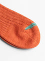The Rib Organic Cotton Socks Orange from Mauna Kea at Couverture and The Garbstore
detail
