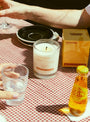 The Citronella Primavera Estate Candle in 250ml from Earl of East at Couverture and The Garbstore
table