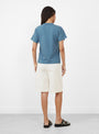 Na'Maka Oh Shortsleeve T-Shirt Indian Teal from Sunray Sportswear at Couverture &  The Garbstore
model back