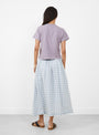 Hi'aka Short Sleeve T-Shirt Minimal Grey from Sunray Sportswear at Couverture & The Garbstore
model back