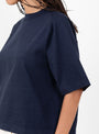 Mahuna Short Sleeve T-Shirt Dark Navy from Sunray Sportswear at Couverture & The Garbstore
detail