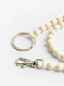 Key Chain Long Opal from ina Seifart at Couverture & The Garbstore clasp