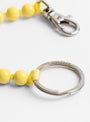 Key Chain Short Yellow from ina Seifart at Couverture & The Garbstore clasp