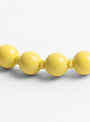 Key Chain Short Yellow from ina Seifart at Couverture & The Garbstore bead