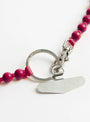 Phone Necklace Bordo from ina Seifart at Couverture & The Garbstore clasp