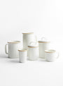 Small Carafe Ivory/Beige from Elifle at Couverture & The Garbstore set 
