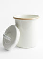 Large Jar Ivory/Beige from Elifle at Couverture & The Garbstore 
detail