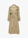 The Luna Trenchcoat from Skall Studio comes in Light Khaki at Couverture & The Garbstore
front 