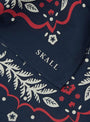 The Juniper Scarf from Skall Studio comes in Navy and Ecru at Couverture & The Garbstore
detail