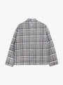 PJ Overshirt Charcoal & Off White