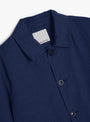 The Groundhog Jacket from YMC comes in Blue at Couverture & The Garbstore collar
