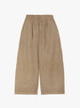 The Drop Out Trouser from YMC comes in Taupe at Couverture & The Garbstore
front 