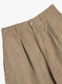 The Drop Out Trouser from YMC comes in Taupe at Couverture & The Garbstore
detail