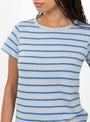 The Day T-Shirt from YMC comes in Blue Multi at Couverture & The Garbstore
detail