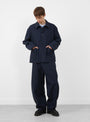 The Like A Trouser from YMC comes in Navy at Couverture & The Garbstore
model front 
