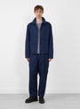 The Twisted Seam Trouser from YMC comes in Blue at Couverture & The Garbstore
model front 