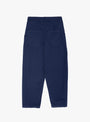 The Twisted Seam Trouser from YMC comes in Blue at Couverture & The Garbstore back 