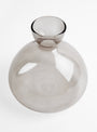 The Avocado Vase Smoke Grey from Ilex Studio at Couverture & The Garbstore detail