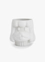Ida Porcelain Planter White From Home Studyo at Couverture and the Garbstore