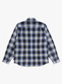 Beach Ombre Plaid Shirt Black-Black-Stussy (back) at Couverture & The Garbstore
