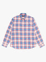 Beach Ombre Plaid Shirt Blue-Blue-Stussy (front) at Couverture & The Garbstore