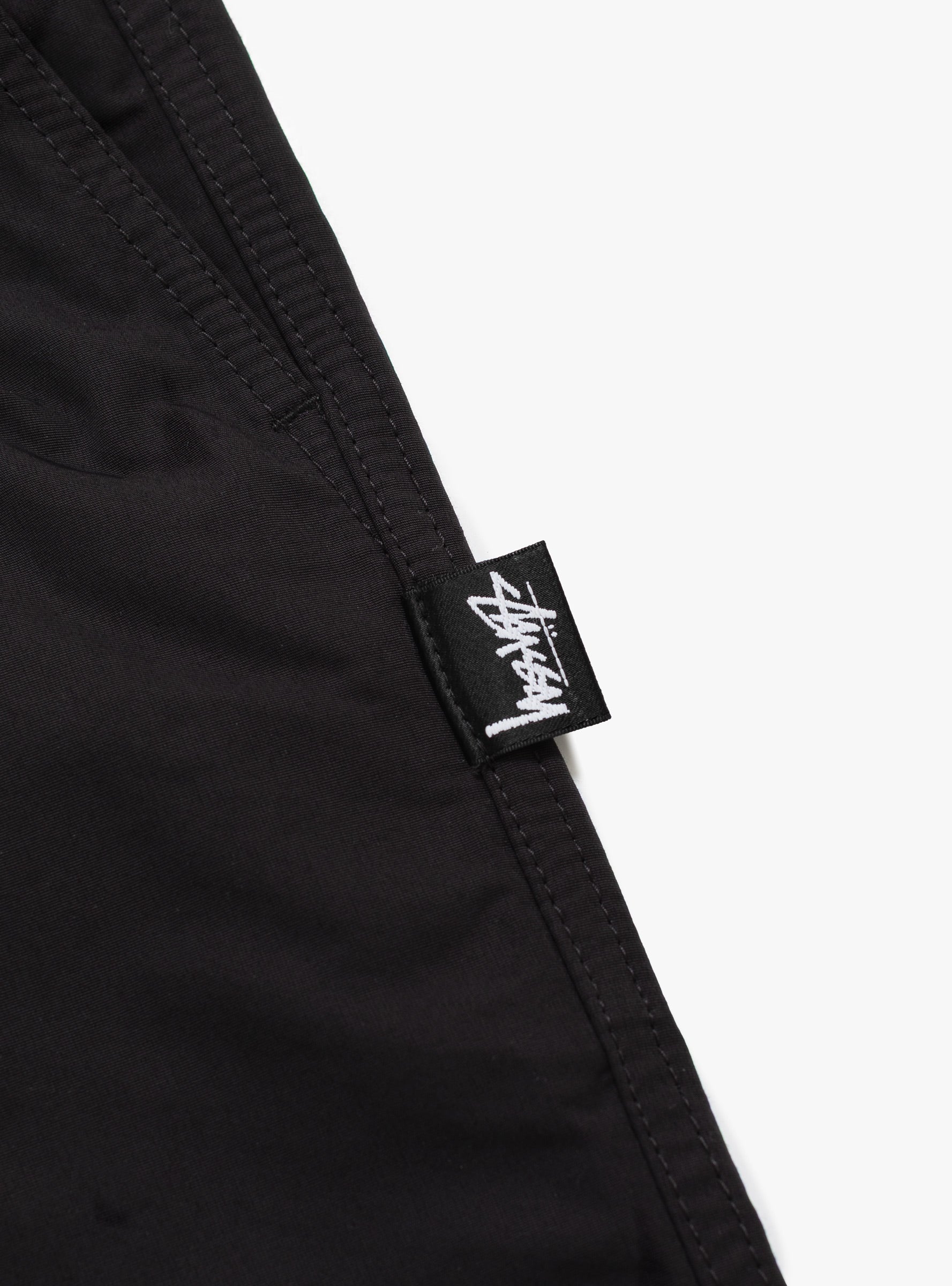 Cordura Basic Short Black-Black-Stussy (detail) at Couverture & The Garbstore