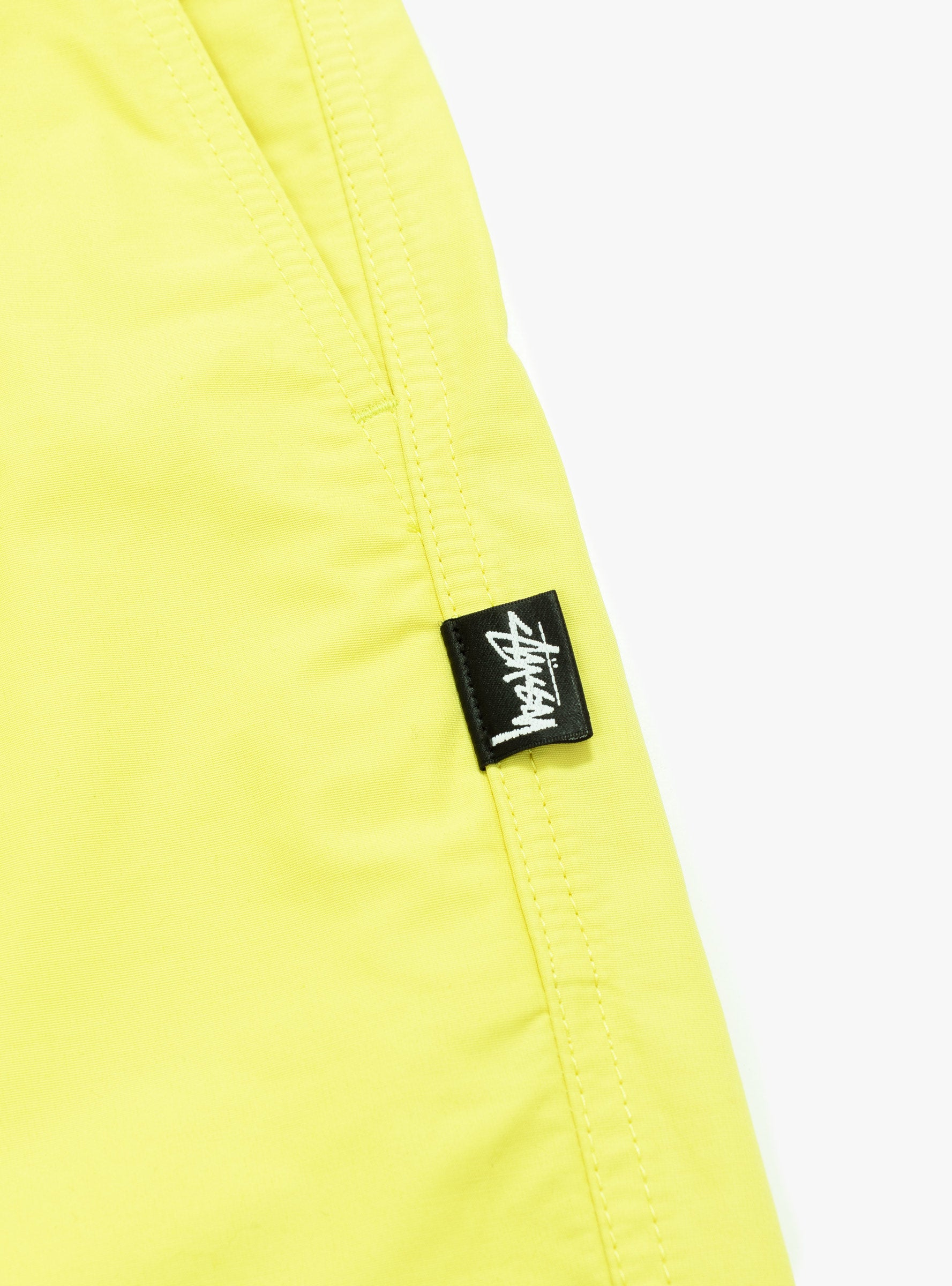 Cordura Basic Short Citron-Citron-Stussy (detail) at Couverture & The Garbstore