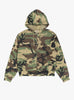 Lightweight Thermal Hoodie-Camo-Stussy (front) at Couverture & The Garbstore