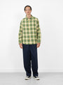 Mesh Track Pant-Navy-Stussy model front at Couverture & The Garbstore