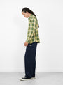 Mesh Track Pant-Navy-Stussy  model side at Couverture & The Garbstore
