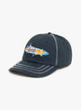 LP Oval Star Cap Black-Black-Stussy (side) at Couverture & The Garbstore