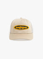 MD Tough Gear Trucker Cap-Khaki-Stussy (front) at Couverture & The Garbstore