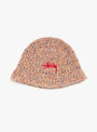 Hemp Stock Bucket Hat-Multi Tan-Stussy (front) at Couverture & The Garbstore