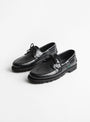 The Malo Shoe from Paraboot comes in Brilliant Noir at Couverture & The Garbstore
front 