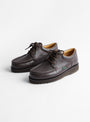 The Thiers Shoe Lisse Kenya Sport from Paraboot comes in Marron at Couverture & The Garbstore front 