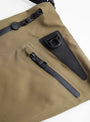 Waterproof Cordura Sacoche-Khaki-AS2OV at Couverture & The Garbstore Front Detail