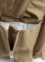 Ballistic 2 Pocket Day Pack-Khaki-AS2OV at Couverture & The Garbstore Side Pocket
