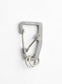 Double Carabiner Grey-Grey-AS2OV at Couverture & The Garbstore Main