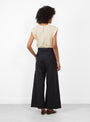 Coxsone Pant Black-Black-RC(model back) at Couverture & The Garbstore [pos:3.jpg]