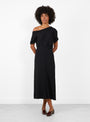 Pout Dress Black-Black-RC(model front) at Couverture & The Garbstore [pos:1.jpg]