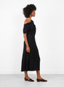 Pout Dress Black-Black-RC(model side) at Couverture & The Garbstore [pos:2.jpg]