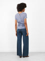 Cloves Top Slate-Slate-RC(model back) at Couverture & The Garbstore [pos:3.jpg]