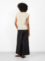 Lynx Top Cream-Cream-RC(model back) at Couverture & The Garbstore [pos:3.jpg]