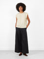 Lynx Top Cream-Cream-RC(model front) at Couverture & The Garbstore [pos:1.jpg]