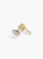 The Flower Ear Stick from Pura Utz comes in Yellow at Couverture & The Garbstore
back 